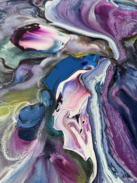 Image of Alice by Yuliia Poraiko (Palij), size: 60x80 cm, made of Oil, acrylic on canvas, ARTWORKS medium, from Rochester, part of the Bouquet of Familiar but Not Famous series, priced at $900 Photo 4 of 6.